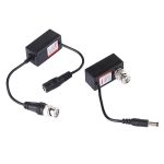 2 PCS HD 213A Koaxialer CVI / TVI / AHD Video Audio Power Balun Transceiver – Bild 3