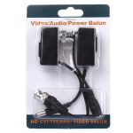 2 PCS HD 213A Koaxialer CVI / TVI / AHD Video Audio Power Balun Transceiver – Bild 4