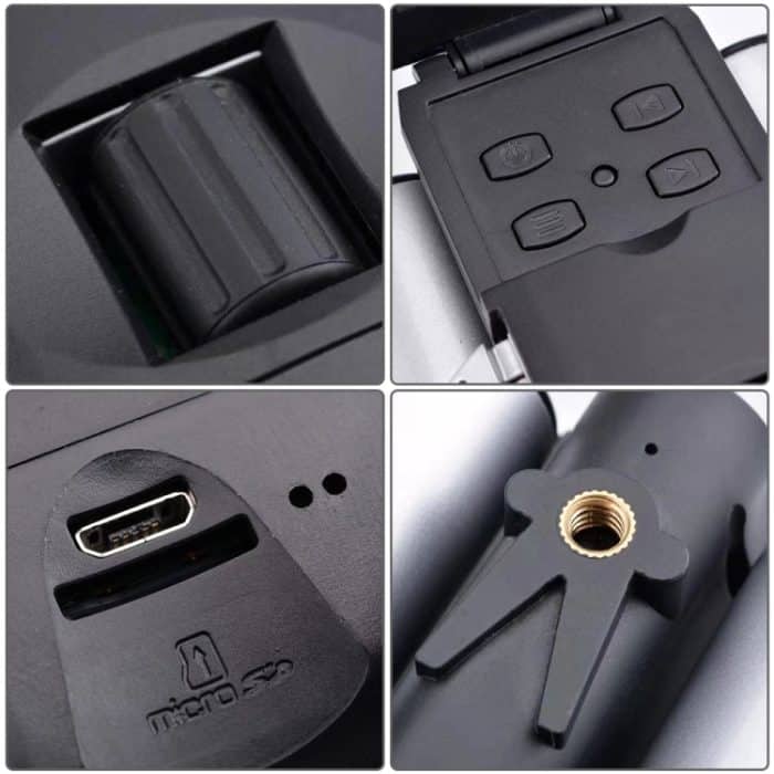 DB618B 10X25 Zoom 10mm Objektiv HD 1280x960P 1,5 Zoll LCD-Bildschirm Binokular Teleskop Digitalkamera (Schwarz) – Bild 4