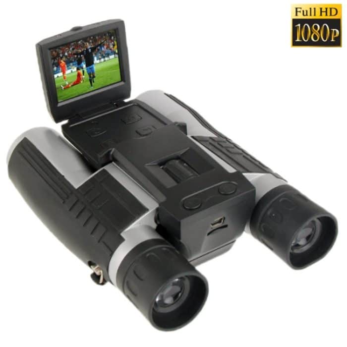 2,0 Zoll TFT LCD 5MP 12 x 32 Zoom Teleskop Binokular Digitalkamera (schwarz) – Bild 2
