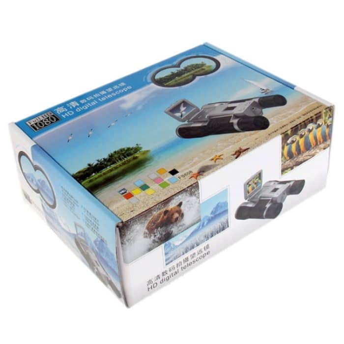 2,0 Zoll TFT LCD 5MP 12 x 32 Zoom Teleskop Binokular Digitalkamera (schwarz) – Bild 7