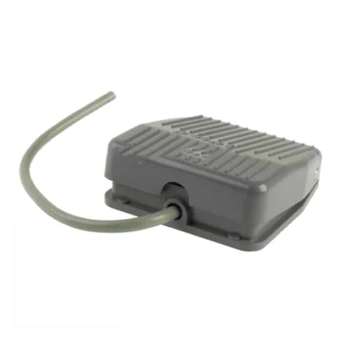 AC 250V 10A Strukturierter Kunststofffußlaufschalter (TFS-201) (grau) – Bild 2