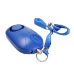 Persönliche Alarmsicherheit mit Taschenlampe / Halsriemen (blau) – Bild 2