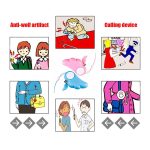 Angel Wing Anti-Vergewaltigungsgerät, persönlicher Alarm, Selbstverteidigung, Verteidigung des Wolfes, Mini-Alarm mit 90 dB Alarmton für Mädchen und Kinder, Angel Wing – Bild 6