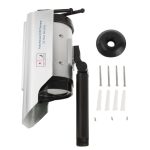 Solarbetriebene realistisch aussehende Dummy-Kamera mit blinkendem rotem LED-Licht – Bild 4