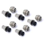 DIY 16mm 7-Pin GX16 Aviation Plug Socket Connector (5 Stück in einem Paket, der Preis ist für 5 PCs)