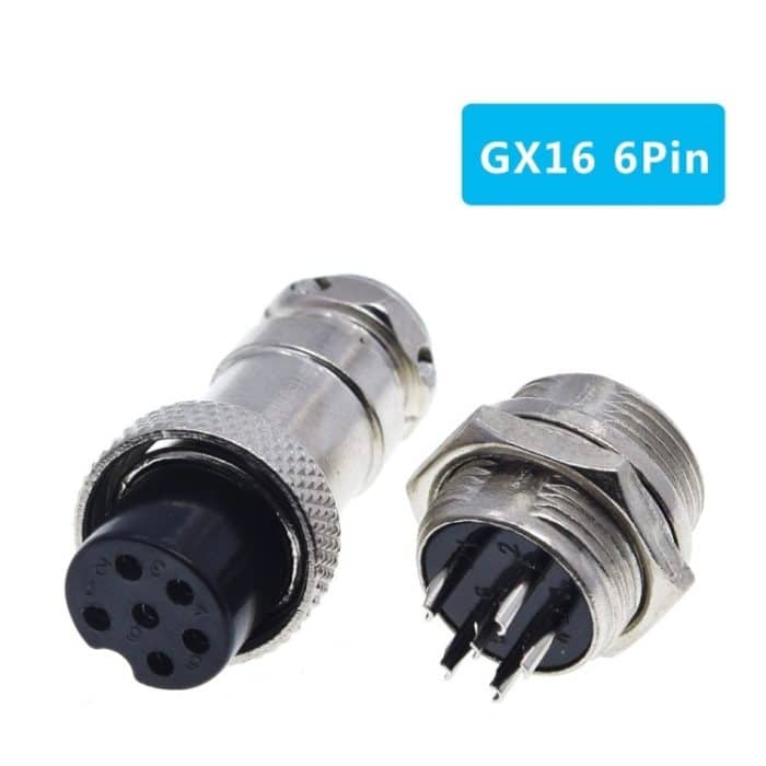 DIY 16mm 6-Pin GX16 Aviation Plug Socket Connector (5 Stück in einem Paket, der Preis ist für 5 PCs) – Bild 2