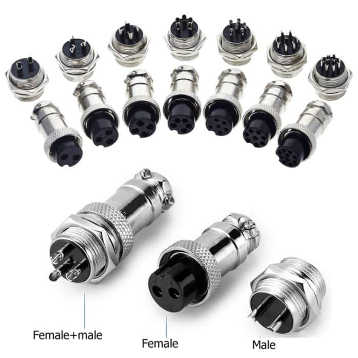 DIY 16mm 6-Pin GX16 Aviation Plug Socket Connector (5 Stück in einem Paket, der Preis ist für 5 PCs) – Bild 4