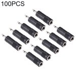 3,5mm männlich auf 6,35mm weibliche Mono-Sound-Konverter-Adapter (100 PCs in einem Paket, der Preis ist für 100 PCs)