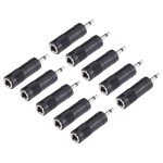 3,5mm männlich auf 6,35mm weibliche Mono-Sound-Konverter-Adapter (100 PCs in einem Paket, der Preis ist für 100 PCs) – Bild 2