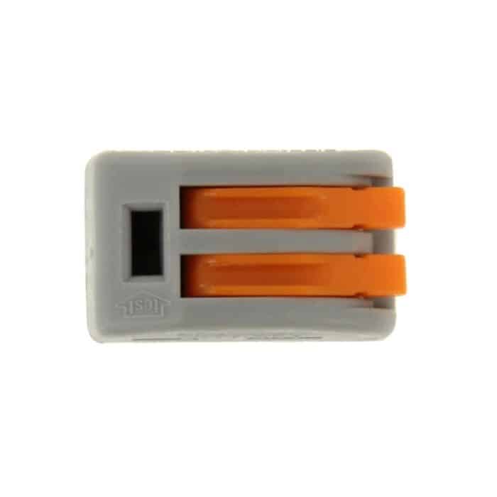 10 PCS Universal Compact 2-poliger lötfreier Drahtstecker mit Druckklemme – Bild 2