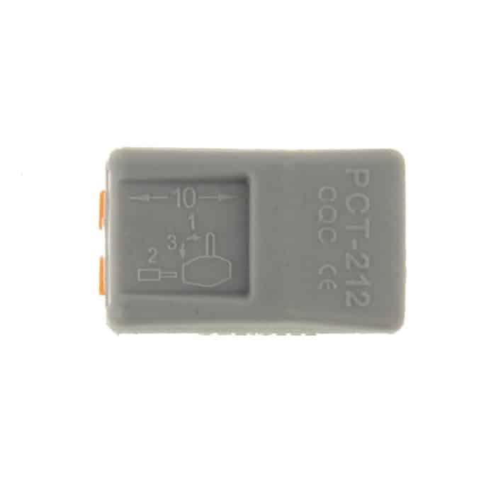 10 PCS Universal Compact 2-poliger lötfreier Drahtstecker mit Druckklemme – Bild 3