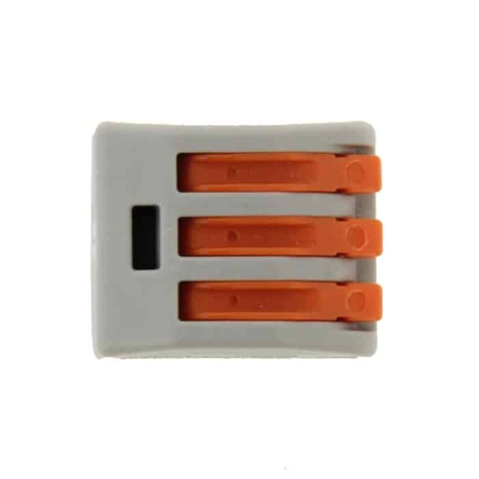 10 PCS Universal Compact 3-poliger lötfreier Steckverbinder mit Druckklemme – Bild 2