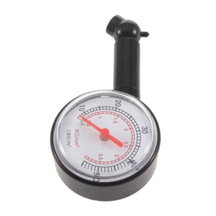 Professionelles Manometer für Reifendruck, Druckbereich: 0,5-4 kg / cm2 (5-55 lbs / in2) – Bild 4