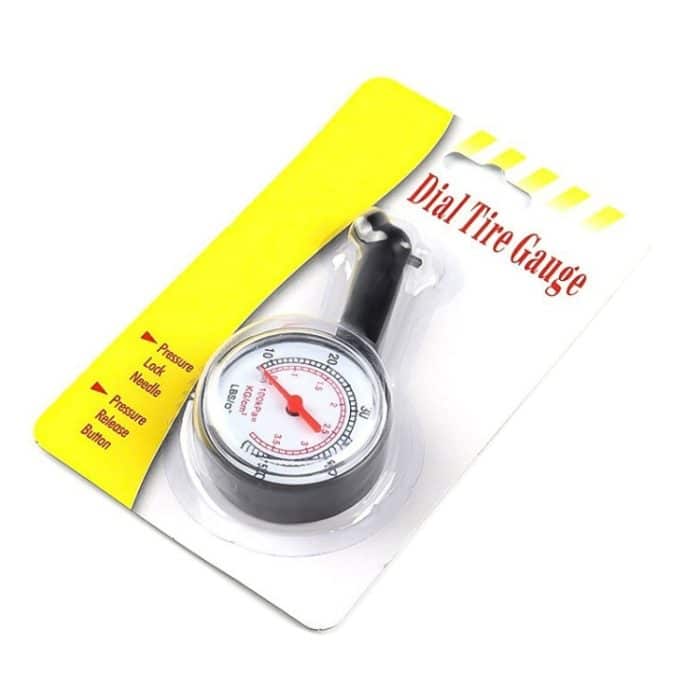 Professionelles Manometer für Reifendruck, Druckbereich: 0,5-4 kg / cm2 (5-55 lbs / in2) – Bild 6