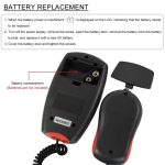 Digitales Lichtmessgerät, Messbereich: 1-100000 Lux (rot) – Bild 8