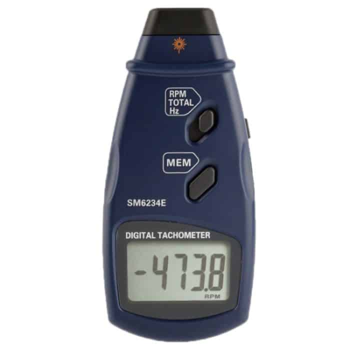 S-DT-0026.jpg Digitaler Laser-Fototachometer Berührungslose Drehzahl (SM6234E) – Bild 1