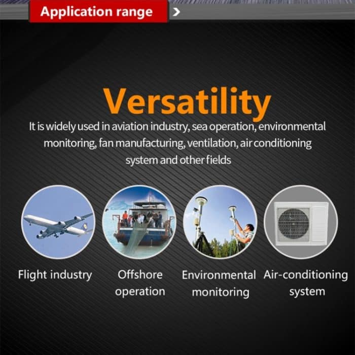 AR-816 Digitales elektronisches Thermometer-Anemometer – Bild 6