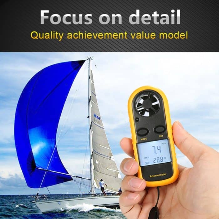 AR-816 Digitales elektronisches Thermometer-Anemometer – Bild 7