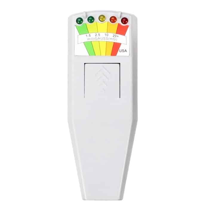 S-DT-0122.jpg 5-LED-Elektromagnetischer Strahlungsdetektor EMF-Messgerät Tester, Style 2 White, Style 2 Black – Bild 1