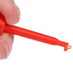 1 Paar 56-mm-Testsondenclip mit schwarzem und rotem Haken (große Größe) – Bild 5