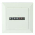 HM-1 AC-Stundenzähler, Zeiteinstellungsbereich: 0-99.999,99 Stunden (weiß) – Bild 3