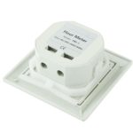 HM-1 AC-Stundenzähler, Zeiteinstellungsbereich: 0-99.999,99 Stunden (weiß) – Bild 4