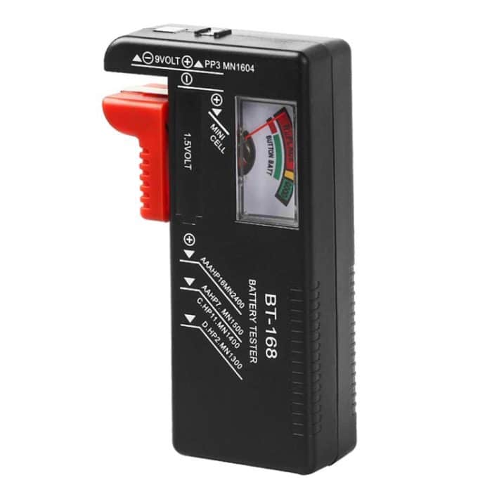Universeller Batterietester für 1,5 V AAA-, AA- und 9 V 6F22-Batterien – Bild 1