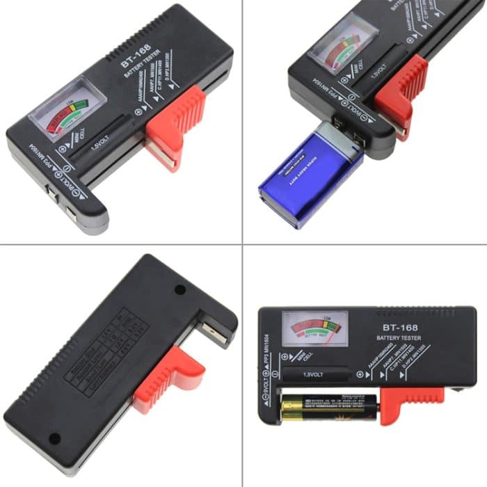 Universeller Batterietester für 1,5 V AAA-, AA- und 9 V 6F22-Batterien – Bild 3