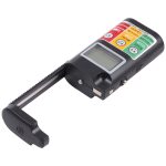 Digital-LCD-Bildschirm-Batterieprüfgerät für R20S / R14S / R6S / R03 / R1 / Taste / 6F22 (schwarz) – Bild 4