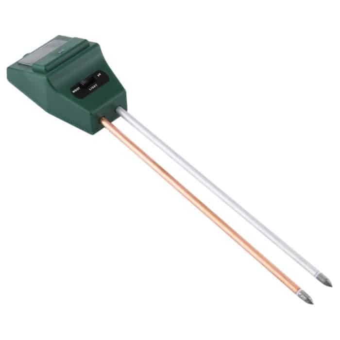 3 in 1 Pflanzenblumen-Bodenmesser (PH + Feuchtigkeit + Licht) (grün) – Bild 3