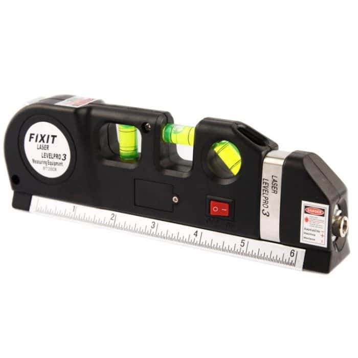 Level Laser Aligner Horizon Vertikales Maßband – Bild 3