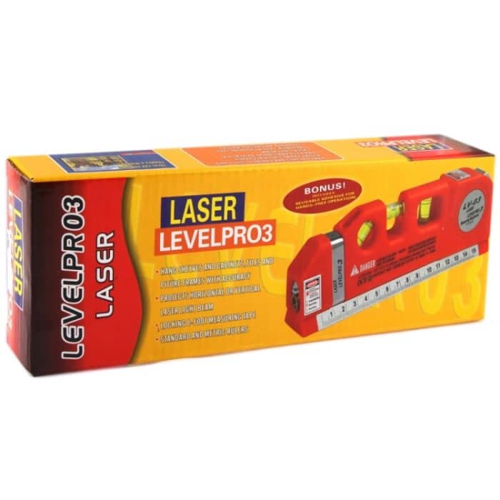 Level Laser Aligner Horizon Vertikales Maßband – Bild 7