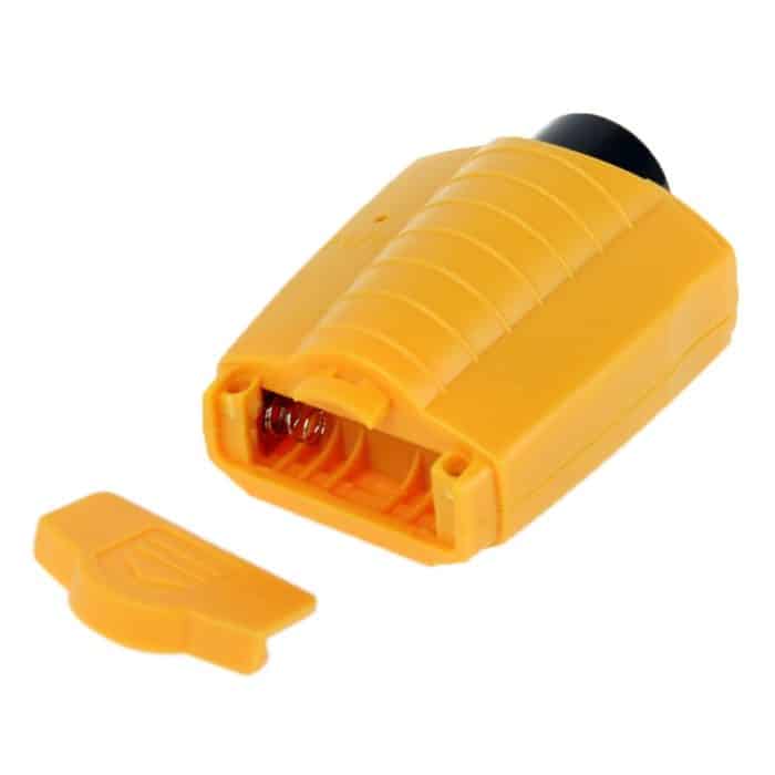 Mini-Ultraschall-Entfernungsmesser mit Laserpointer (orange) – Bild 4