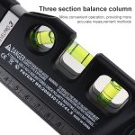 Laserebene mit Maßband Pro 3 (250 cm), LV-03 (schwarz) – Bild 7