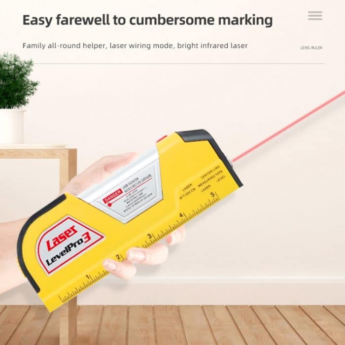Laserniveau mit Tape Measure Pro 3 (250 cm) – Bild 7