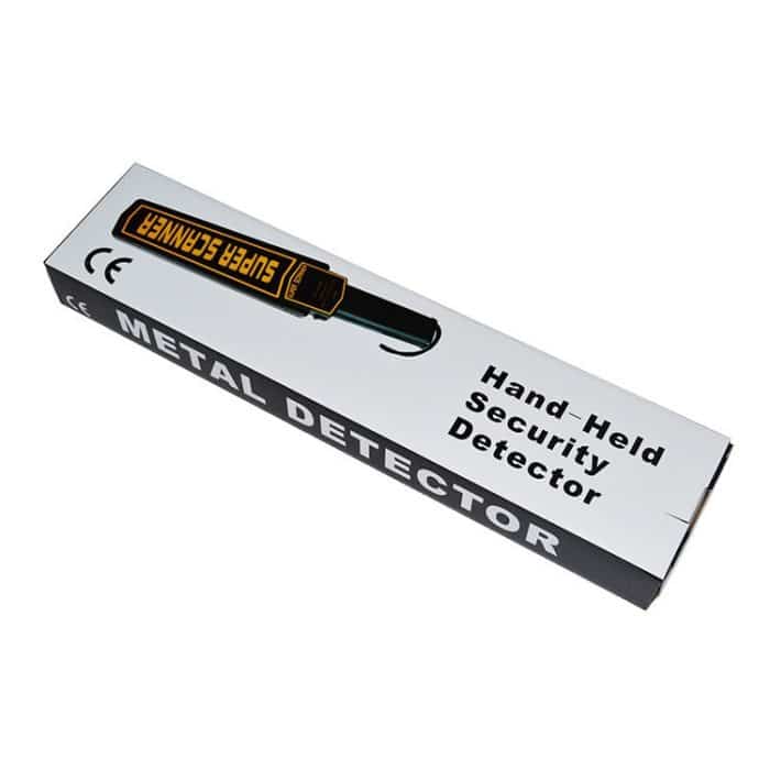 Tragbarer handgehaltener Sicherheitsmetalldetektor (GP 3003B1) (schwarz) – Bild 6