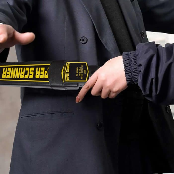 Tragbarer handgehaltener Sicherheitsmetalldetektor (GP 3003B1) (schwarz) – Bild 7