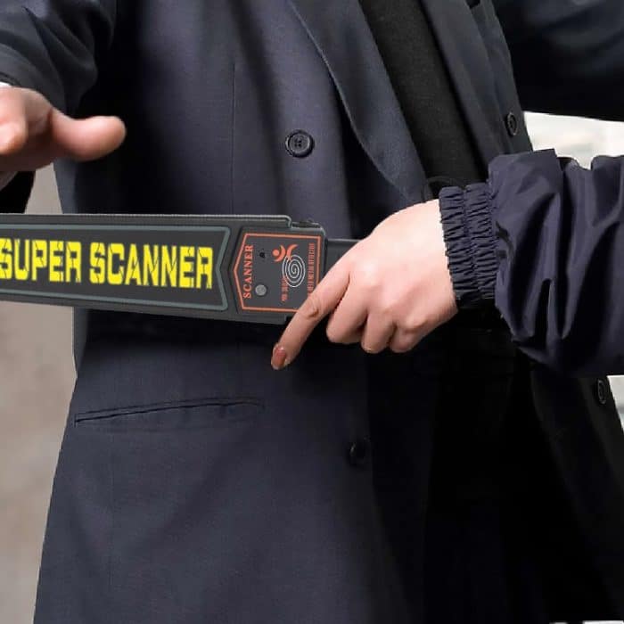 Super Scanner Stab Metalldetektor (MD-3003B1) (Schwarz) – Bild 7