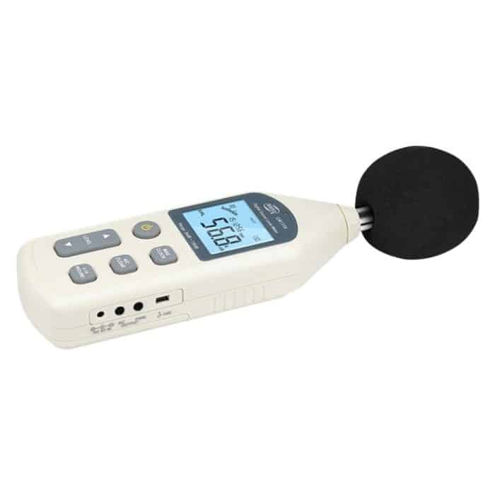 Digital Sound Level Meter mit USB-Anschluss (Bereich: 30 dB ~ 130db) (Beige) – Bild 3