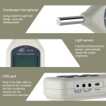 Digital Sound Level Meter mit USB-Anschluss (Bereich: 30 dB ~ 130db) (Beige) – Bild 6