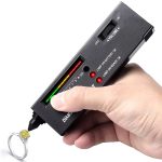 Diamantwähler LL mit LED-Anzeige, DC 9V-Batterie (schwarz)