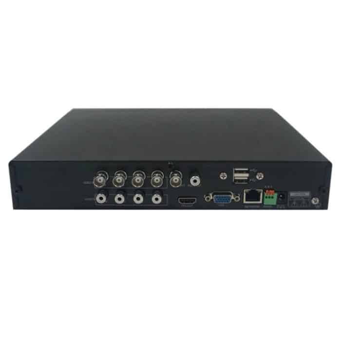 4-Kanal-Embedded-Digital-Videorecorder-Kit (6-mm-Objektiv, IR-Entfernung: 25 m, H.264 (8204EV+622A)), 25m 8204EV+622A, 1 / 3 Sony CCD, 420TVL, 24 x IR LED – Bild 4