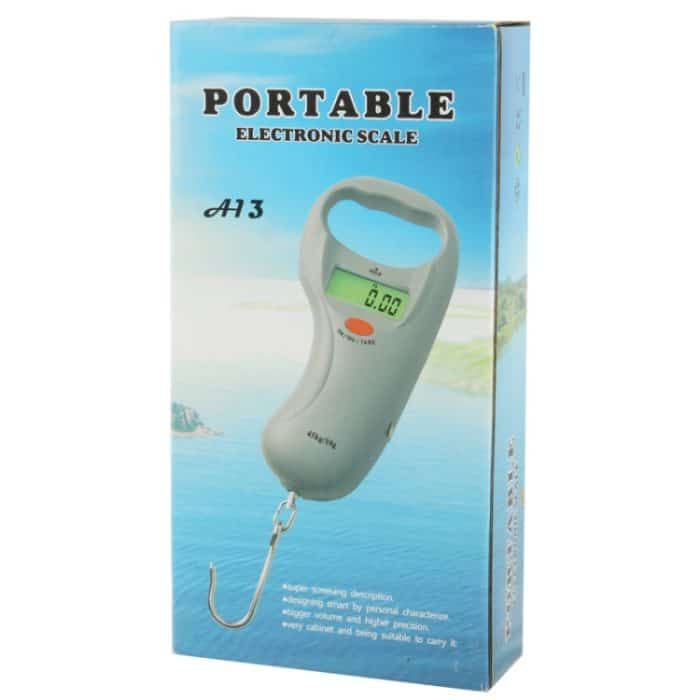 A13 Tragbare elektronische Waage mit Maßband (45 kg / 10 g) – Bild 8