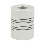 CNC-Schrittmotor-flexibler Kupplungskoppler (8x8mm) (Silber) – Bild 3
