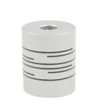CNC-Schrittmotor-flexibler Kupplungskoppler (6,35x6,35 mm) (Silber) – Bild 3