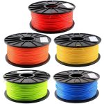 ABS 3,0 mm fluoreszierende 3D-Druckerfilamente, ca. 135 m – Bild 2