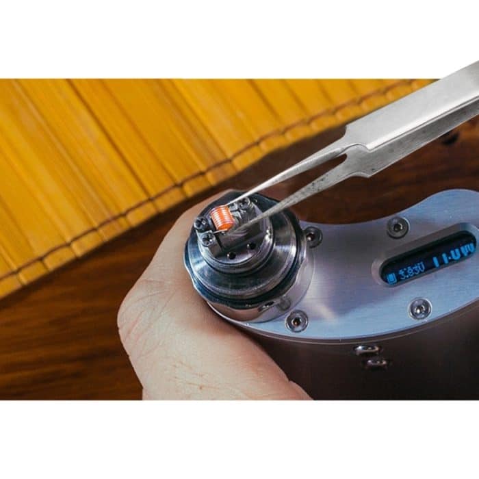 2109A Rutschfeste Pinzette aus Edelstahl – Bild 8