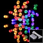 3m String Dekoration Licht, Für die Weihnachtsfeier 30 LED, RGB-Licht, 2-Mode-Blitz, batteriebetrieben