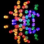 3m String Dekoration Licht, Für die Weihnachtsfeier 30 LED, RGB-Licht, 2-Mode-Blitz, batteriebetrieben – Bild 6